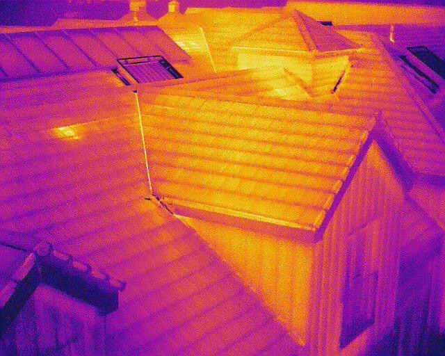 Thermal Imaging Roof Survey Image Brighton